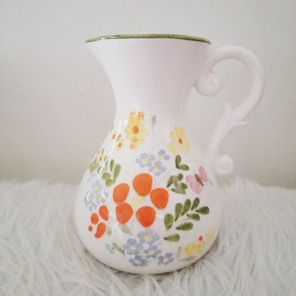 Weiss handpainted pitcher from Brazil